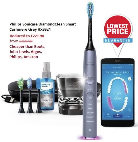 cheapest sonicare toothbrush